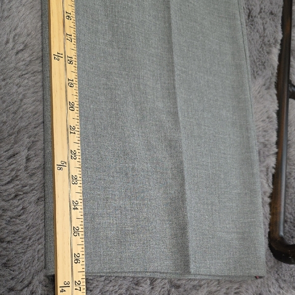 Sydney wide-leg Cropped Ankle Grey pant in four-season stretch Size 8 - Picture 9 of 13